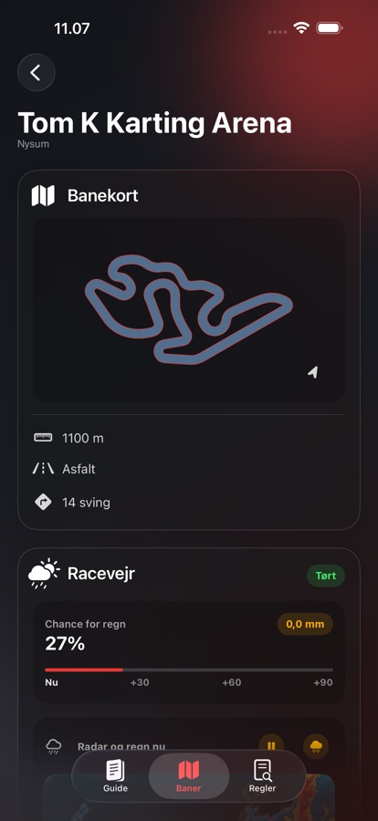 KartingGuide banevisning med Tom K Karting Arena